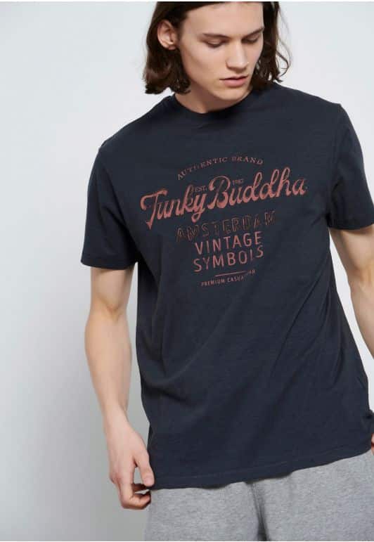 T-shirt με funky buddha artwork