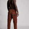 Κοτλέ παντελόνι τσέπης - Madder brown