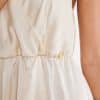 Φόρεμα μάξι σατινέ details