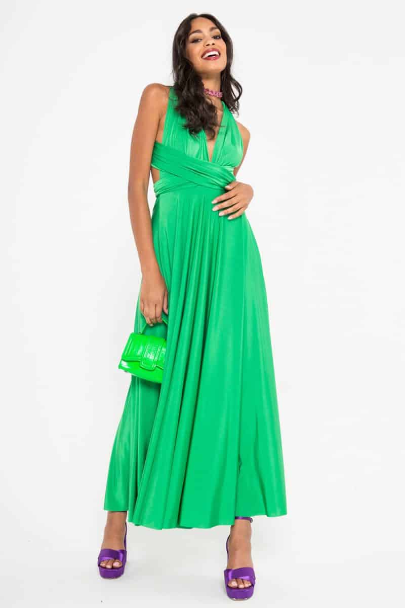Φόρεμα πράσινο πολυμορφικό