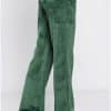 Παντελόνι φόρμας βελουτέ πράσινο side