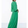 Φόρεμα μάξι κρουαζέ green back